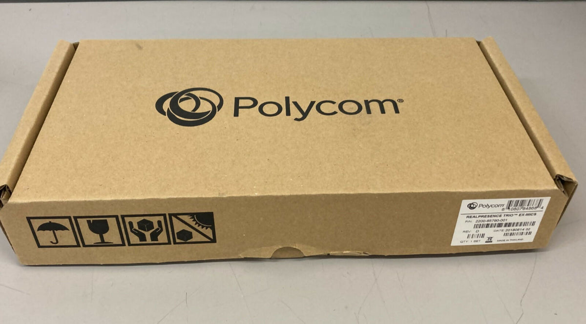 NEW Polycom RealPresence Trio EX-MICS Microphone Kit N2029 C9