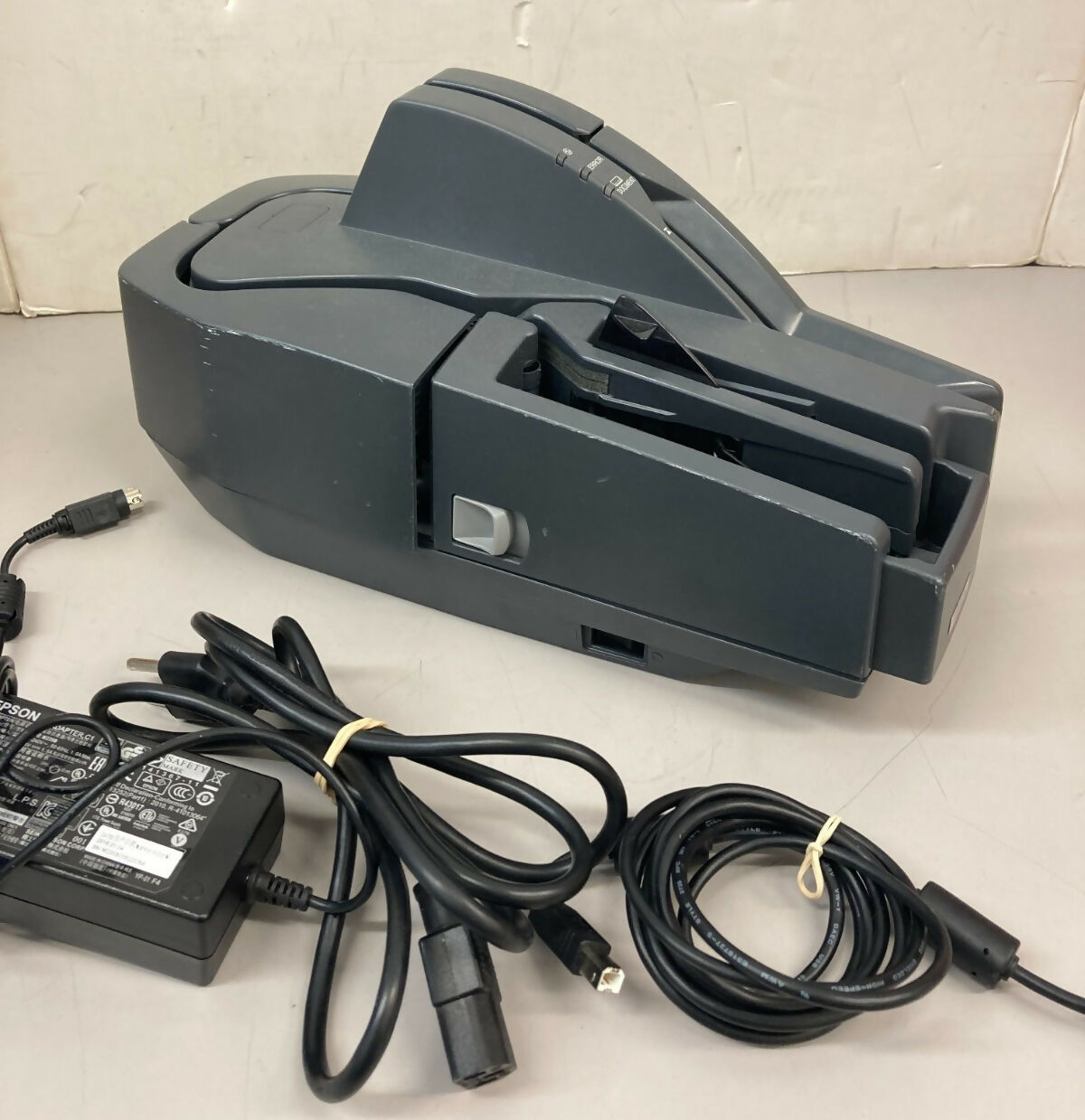Epson TM-S1000 CaptureOne Single-Feed Check Scanner Model M236A w PS-180 power