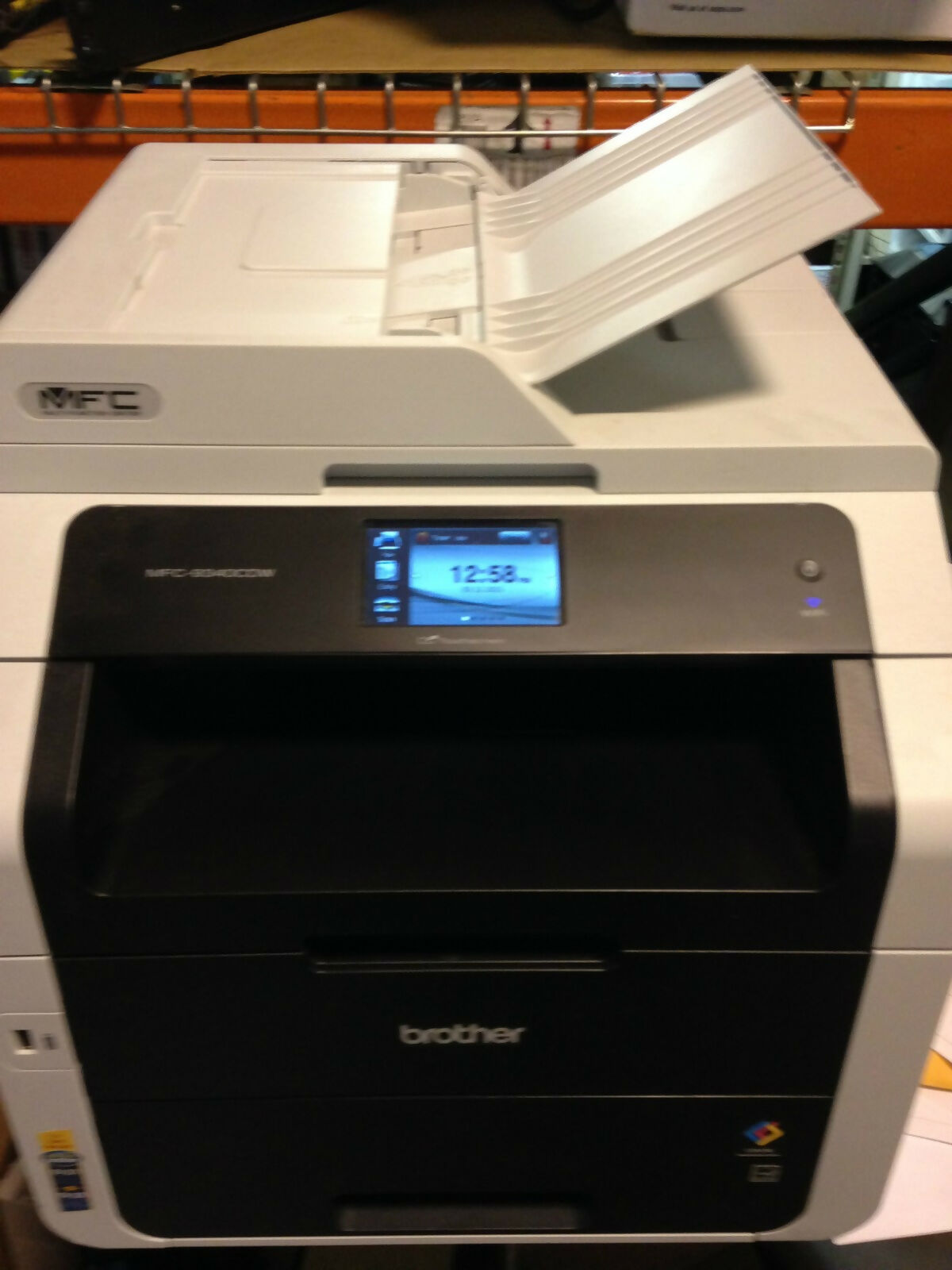 Brother MFC-9330cdw All-In-One Network Color Laser FAX Copy Scan Printer 54k pgs