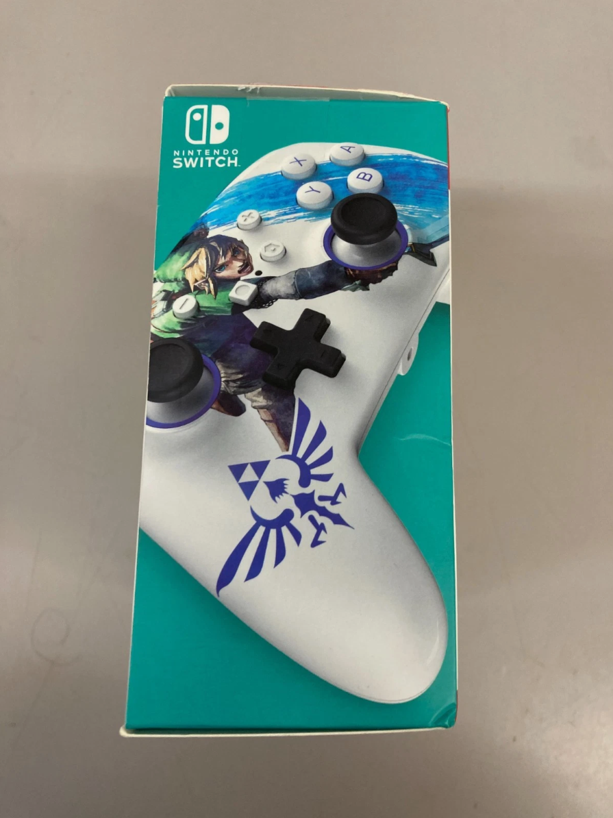 PowerA Enhanced Wired Controller Nintendo Switch Zelda Skyward Sword Open Box