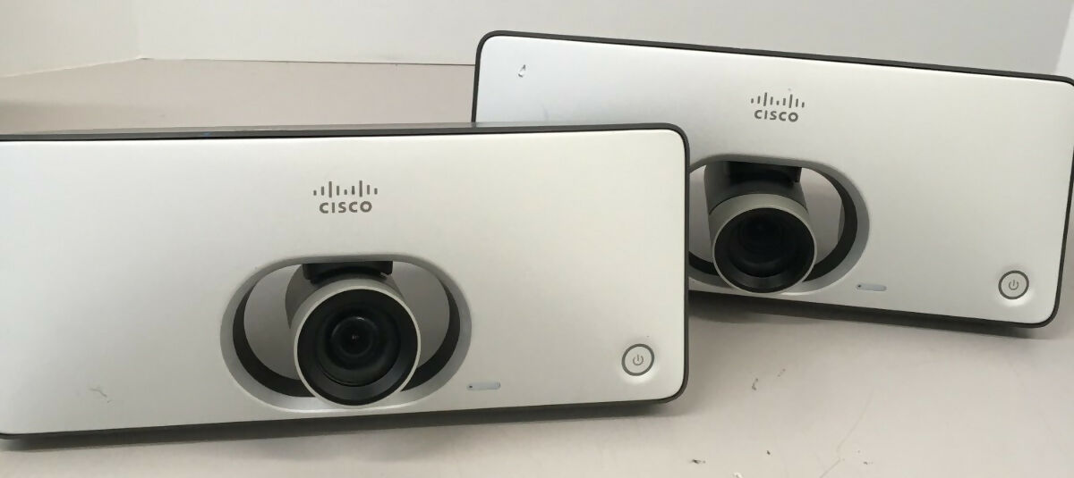 LOT OF 2 Cisco TelePresence SX10 Quick Set Video Conference Camera TTC7-22