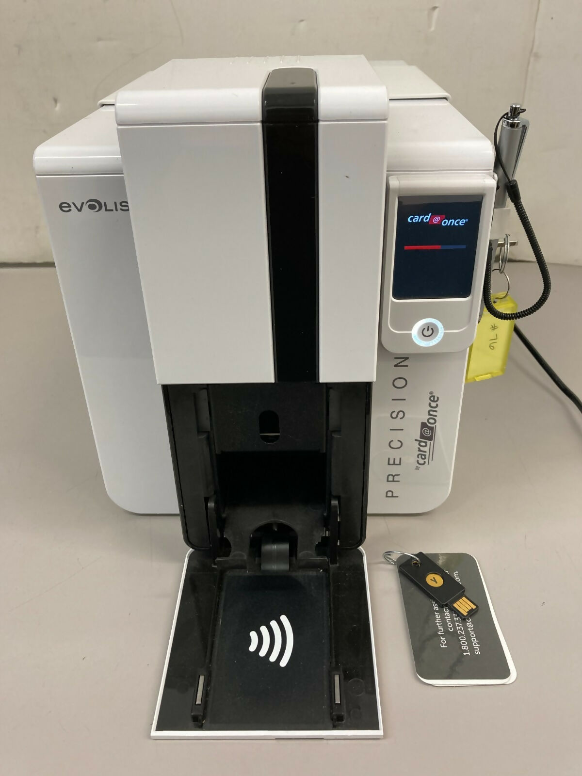Card Once Evolis Precision 2 0 Card Printer w PSU USB - Part Only