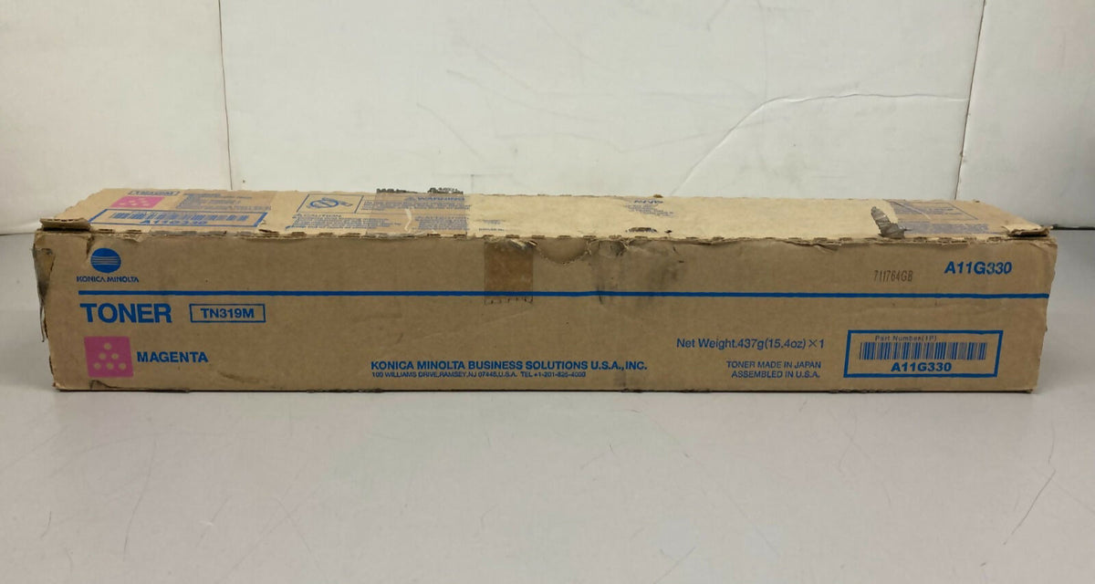 New Genuine Konica Minolta TN-319M Magenta AllG330 New TN319M
