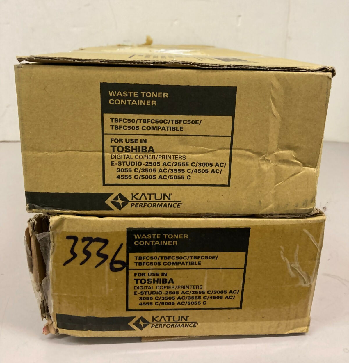 Lot 2 Waste Toner Container TBFC50 TBF50C Compatible for Toshiba eSTUDIO 2505A