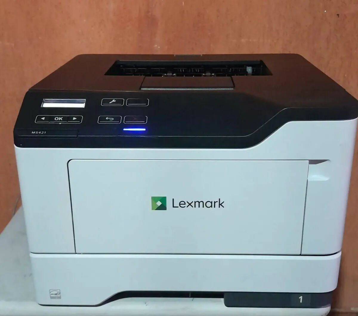 LEXMARK MS421 MS421dn Duplex Network Laser Printer 36S0208 42PPM 4728 pgs Nice
