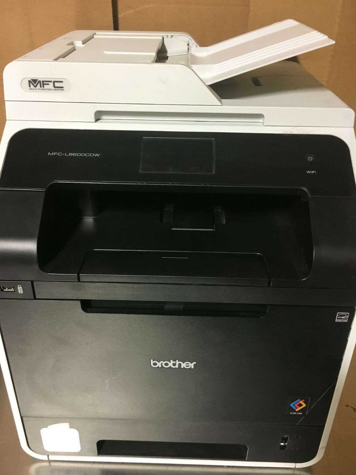 BROTHER MFC-L8600cdw All-In-One Network Color Laser FAX Copy Scan Printer 22k Pg