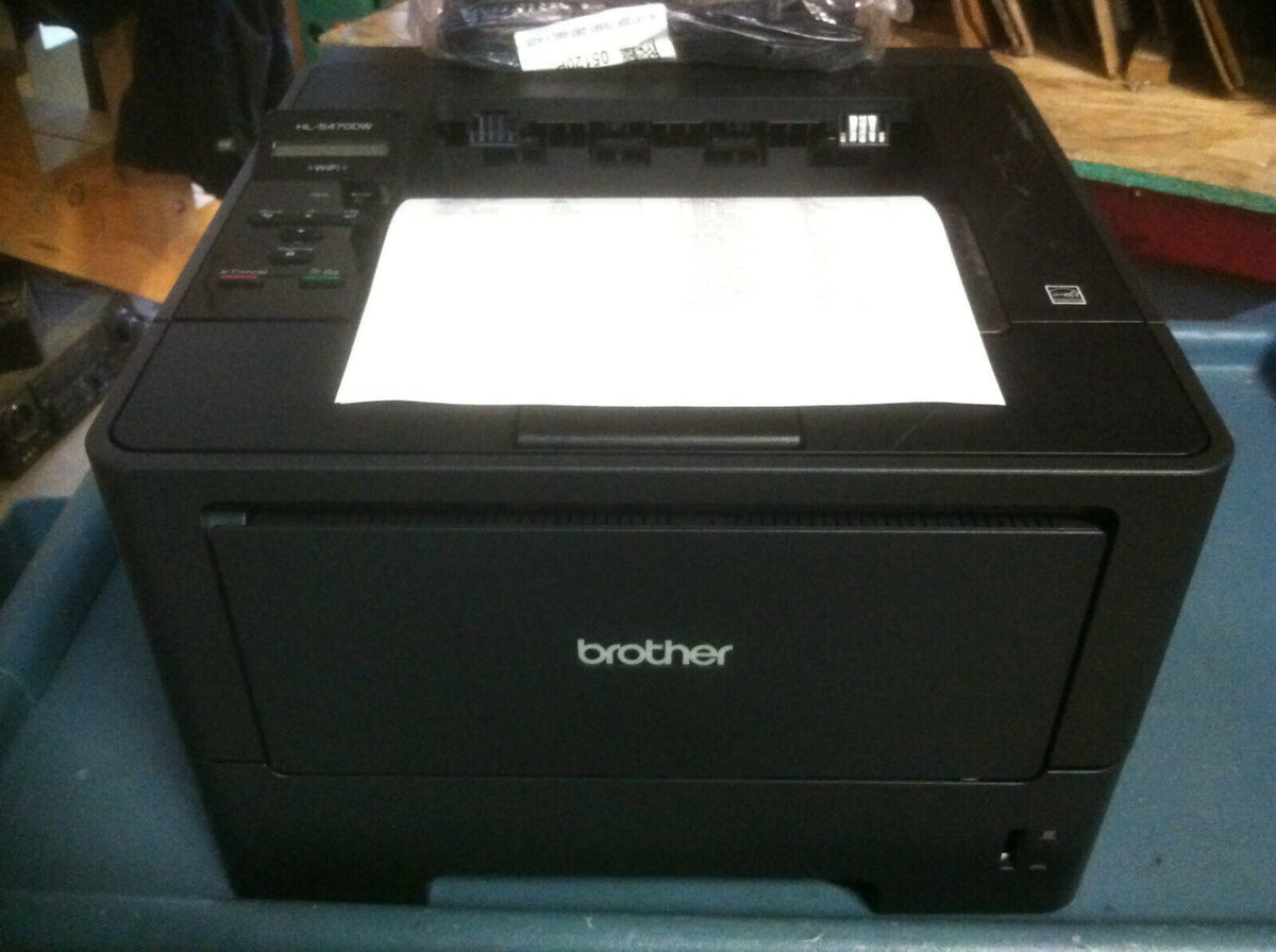 Brother HL-5470DW Laser Duplex Wireless Network 38ppm Printer 59k pages 5470-DW