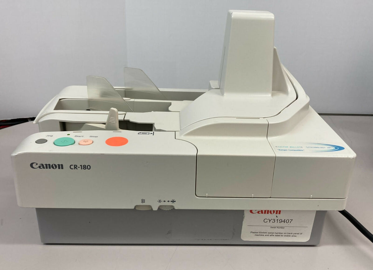 Canon imageFORMULA CR-180 Check Scanner - Document Scanner w power supply