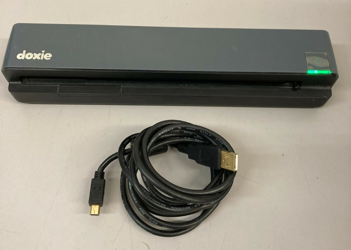 Doxie One DX1 Standalone Portable Document Photo Scanner - No Power Cord