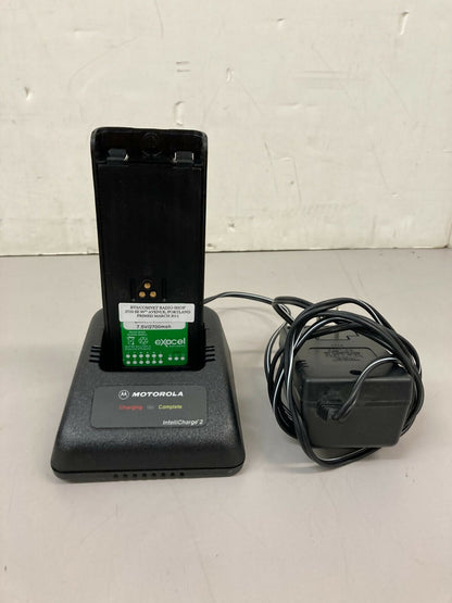 AAHTN9001B NEW OEM Motorola Intellicharge with Exocel LMK7144 7 5 VDC Battery