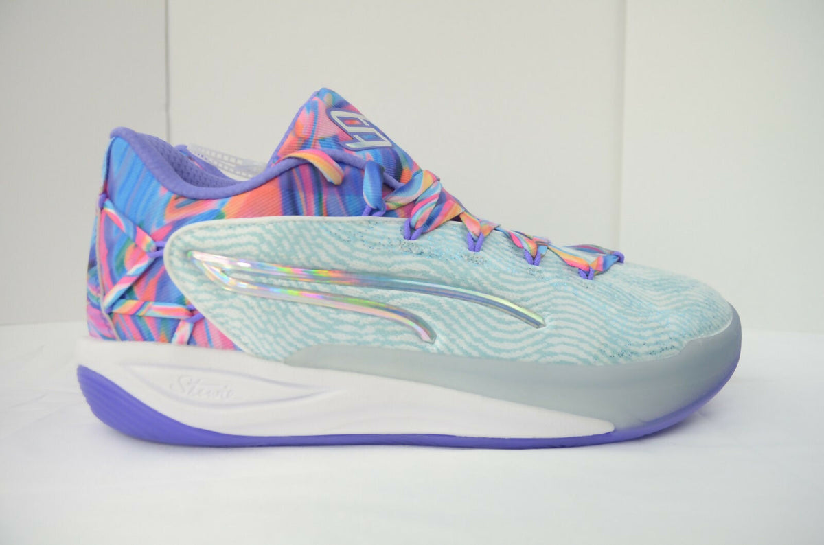 Puma Stewie 4 Prism Wns size 12 Mens size 10 5 Ice White Multi Shoes 311062 01