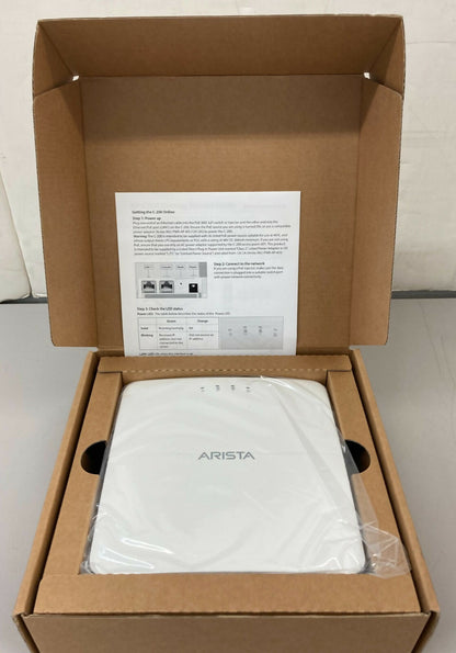 Arista AP-C200P Dual-Radio 802 11az WiFi-6 Indoor Wireless Access Point - New