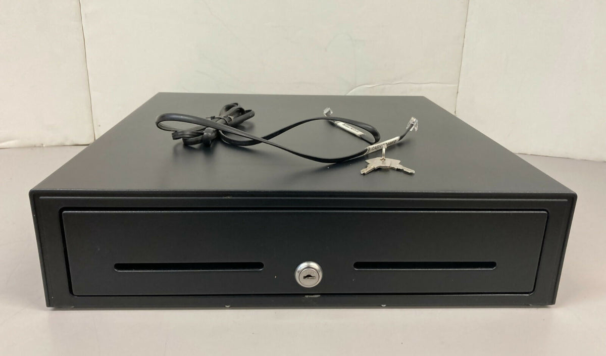 ECH POS Cash Drawer CC-410-B2-5B8C includes key and cable