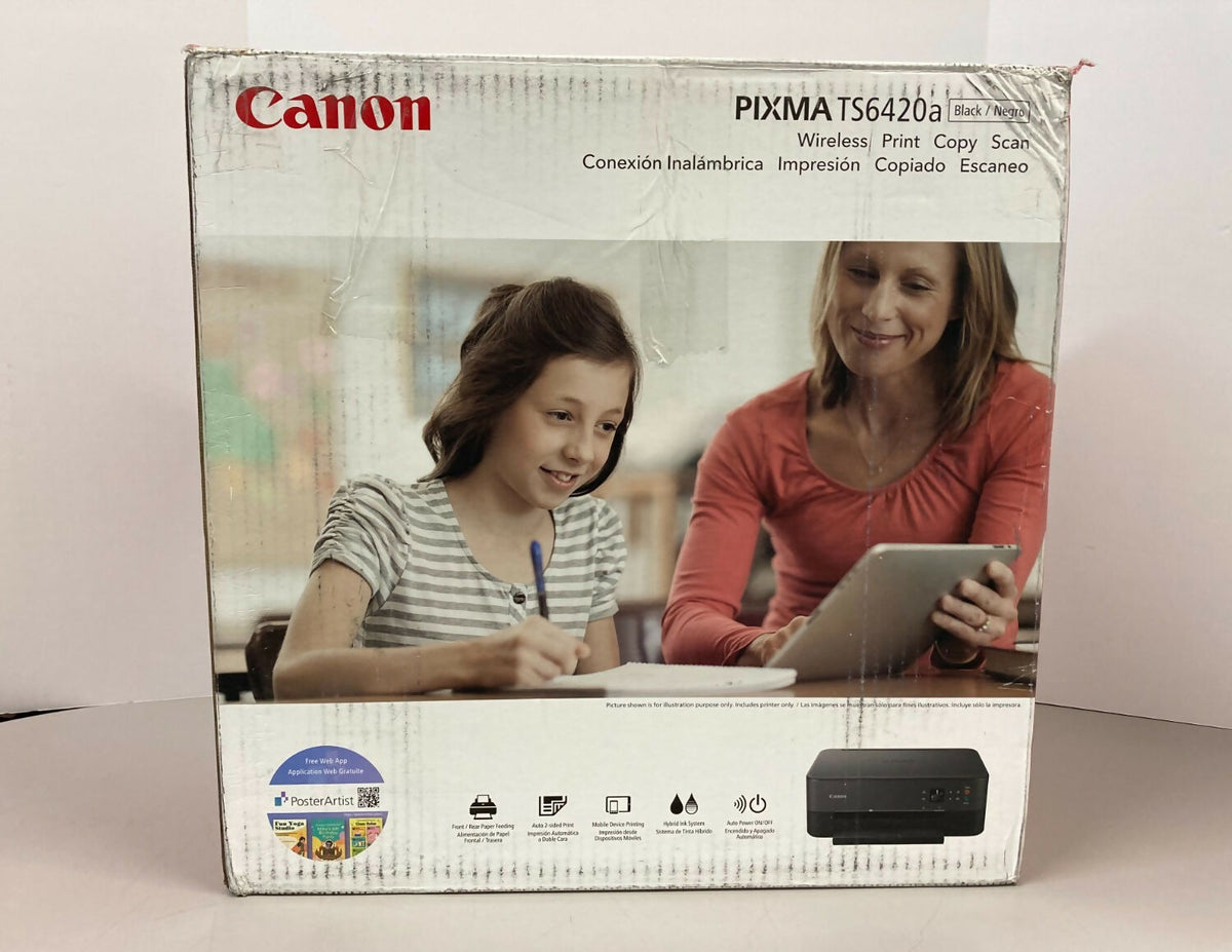 Canon PIXMA TS6420a Wireless All-In-One Inkjet Printer - Black