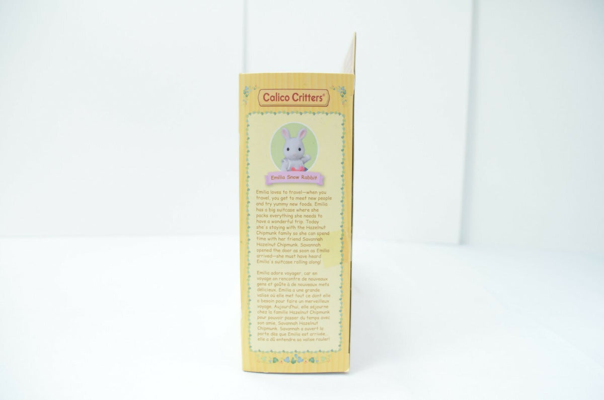 Calico Critters Weekend Travel Set Snow Rabbit Mom Brand New