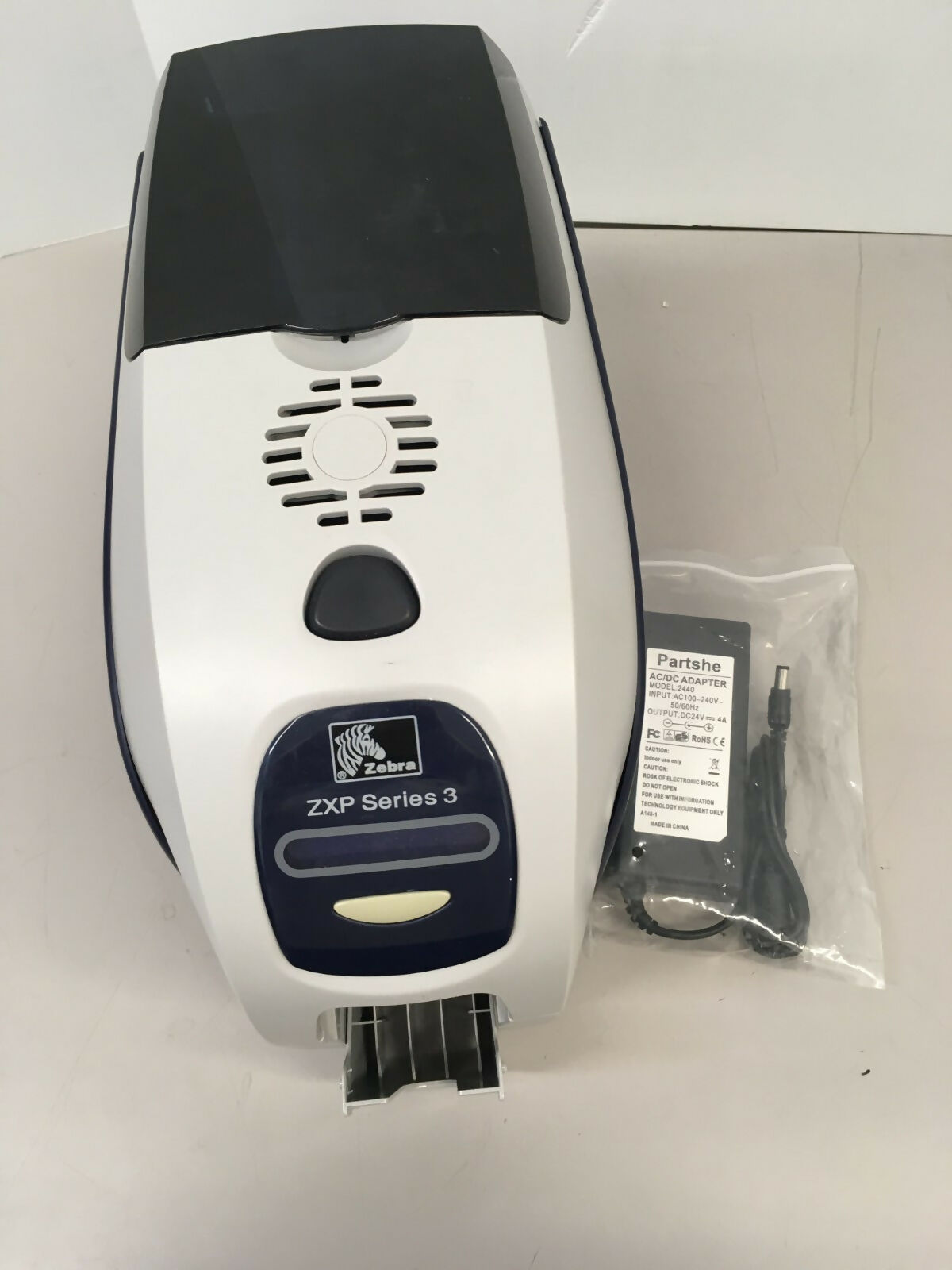 Zebra ZXP Series 3 Duplex Color ID Card Badge z32 Printer USB w o ribbon