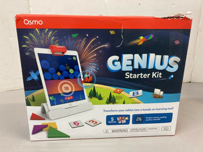 Osmo Genius Starter Kit for iPad Ages 6-10 Osmo Base Included - DMGD BOX