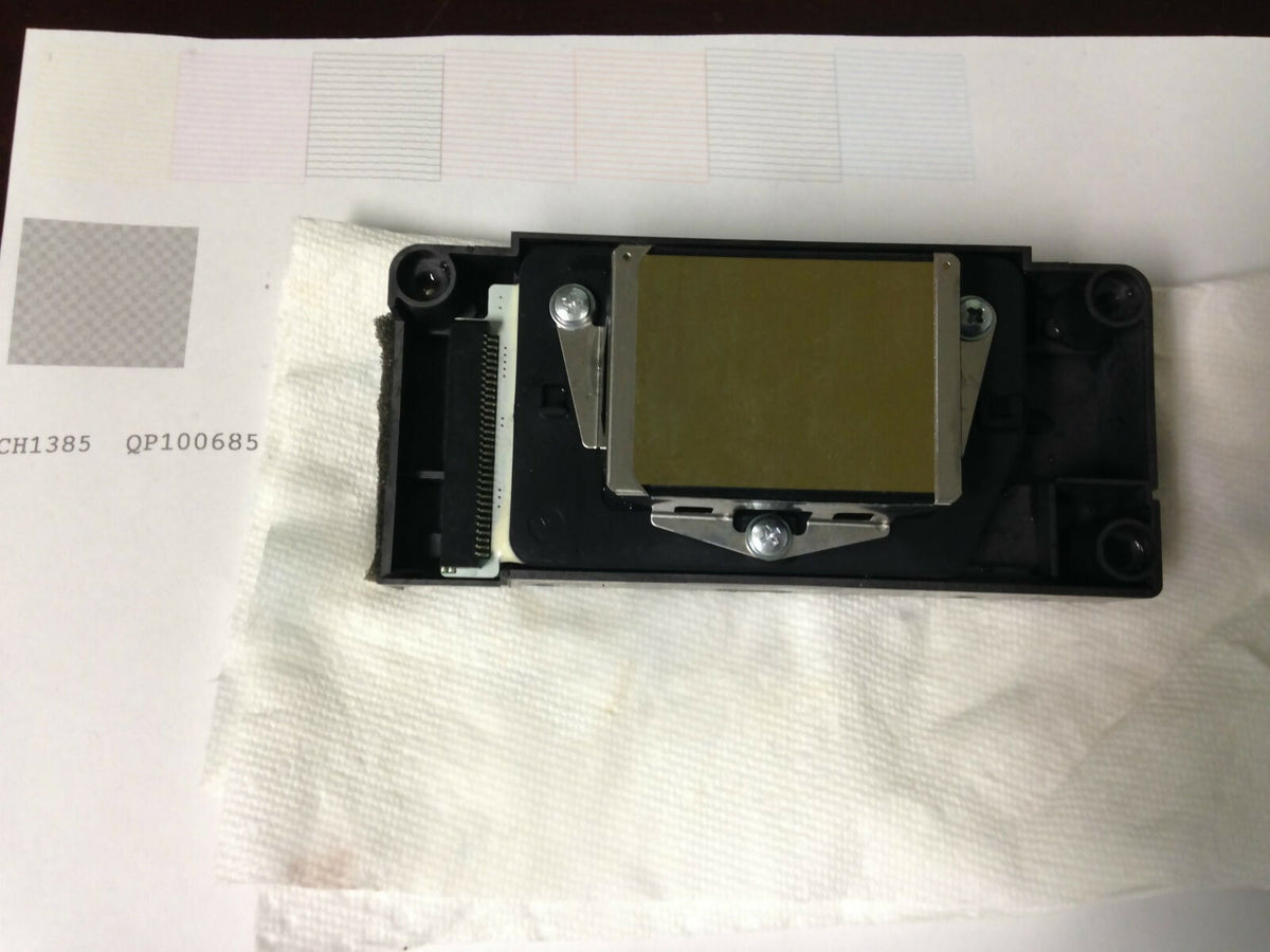 EPSON Stylus Pro R2880 F186000 DX5 Gold unlocked Printhead Used 100 Working