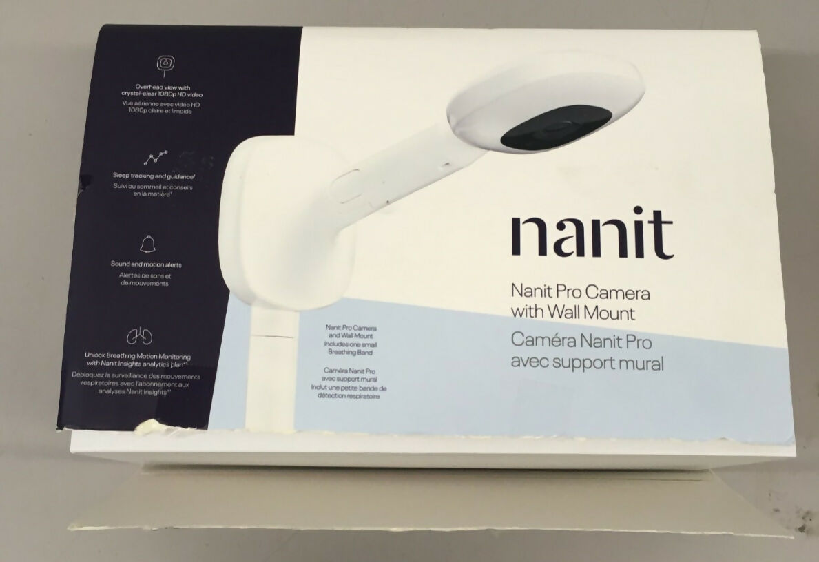 Nanit N311US HD Baby Camera with Sleep Tracking and Breathing Monitoring