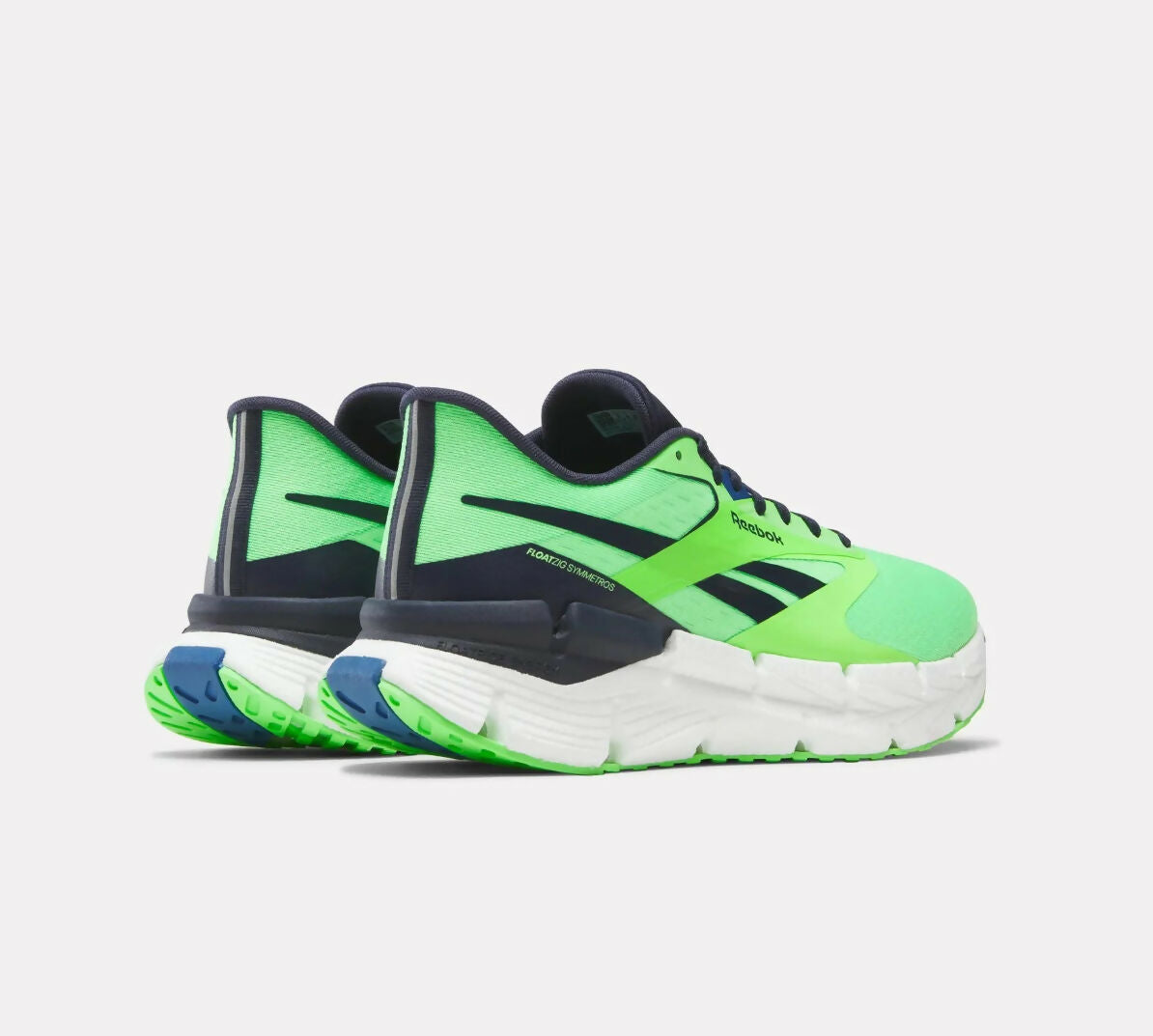 Reebok FloatZig Symmetros White Neon Green 7 5