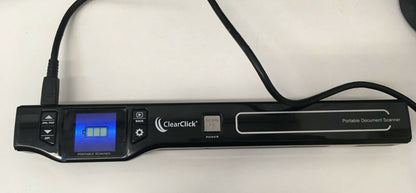 ClearClick Handheld 1050 DPI Photo Document Scanner with 1 4 Inch Preview LCD