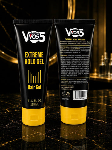 Alberto VO5 Extreme Hold Hair Gel PACK 2 Vibrant and Controlled Look 4oz