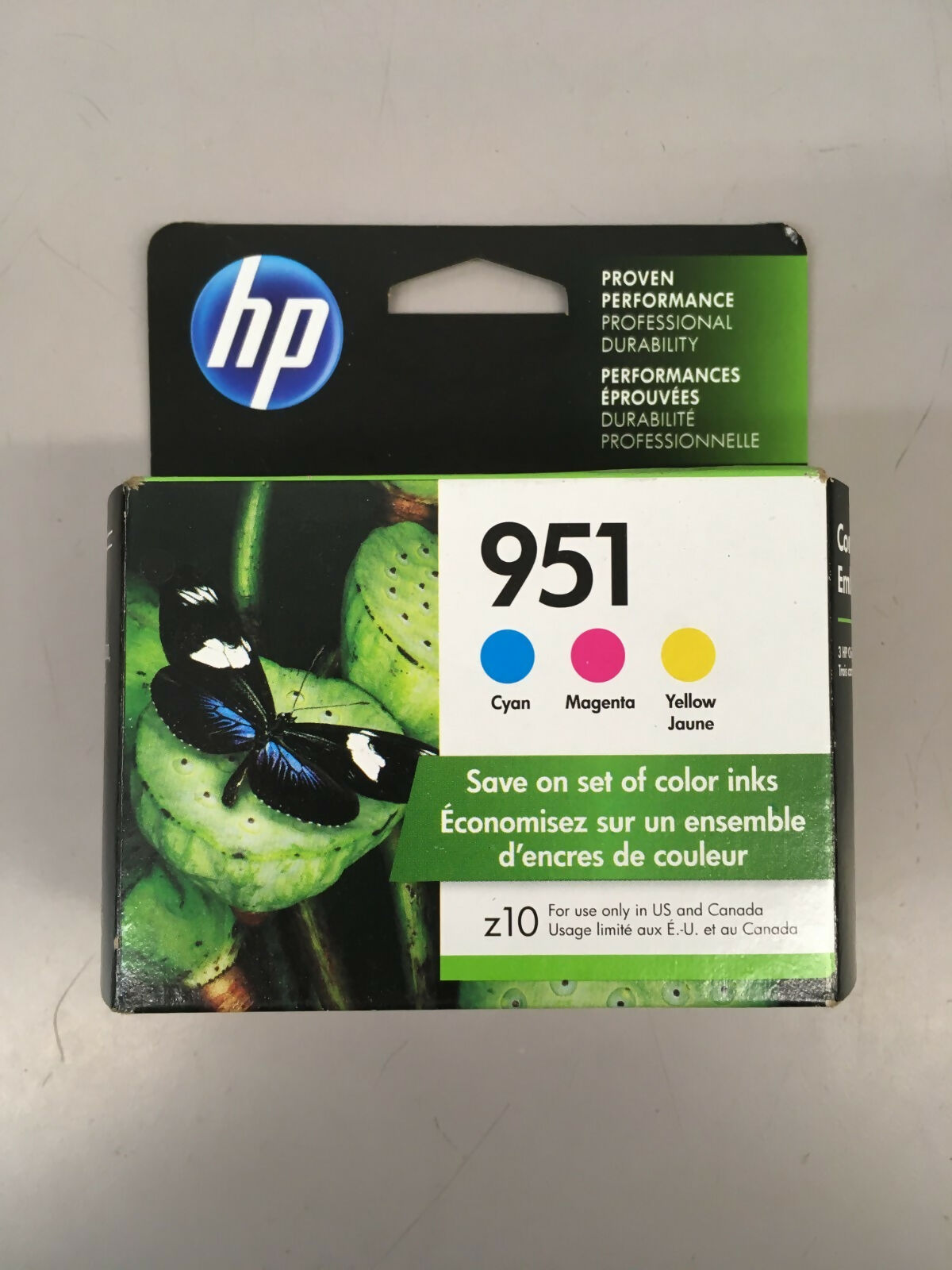 HP 951 Cyan Magenta Yellow Ink Cartridges Pack Of 3 Expired 2021