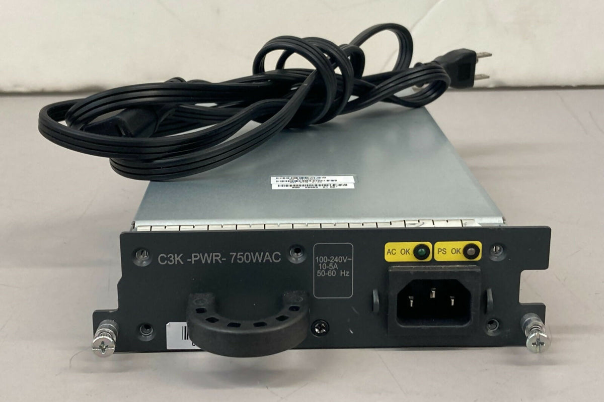 CISCO C3K-PWR-750WAC Server Power Supply DPSN-747AB A PSU Delta Electronics