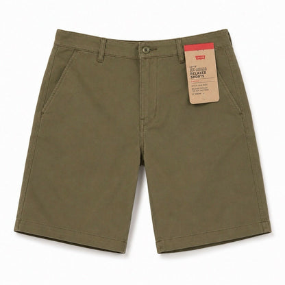 Levis XX Chino - 40 Shorts Mens Relaxed Fit Stretch Bermuda Canvas Beige