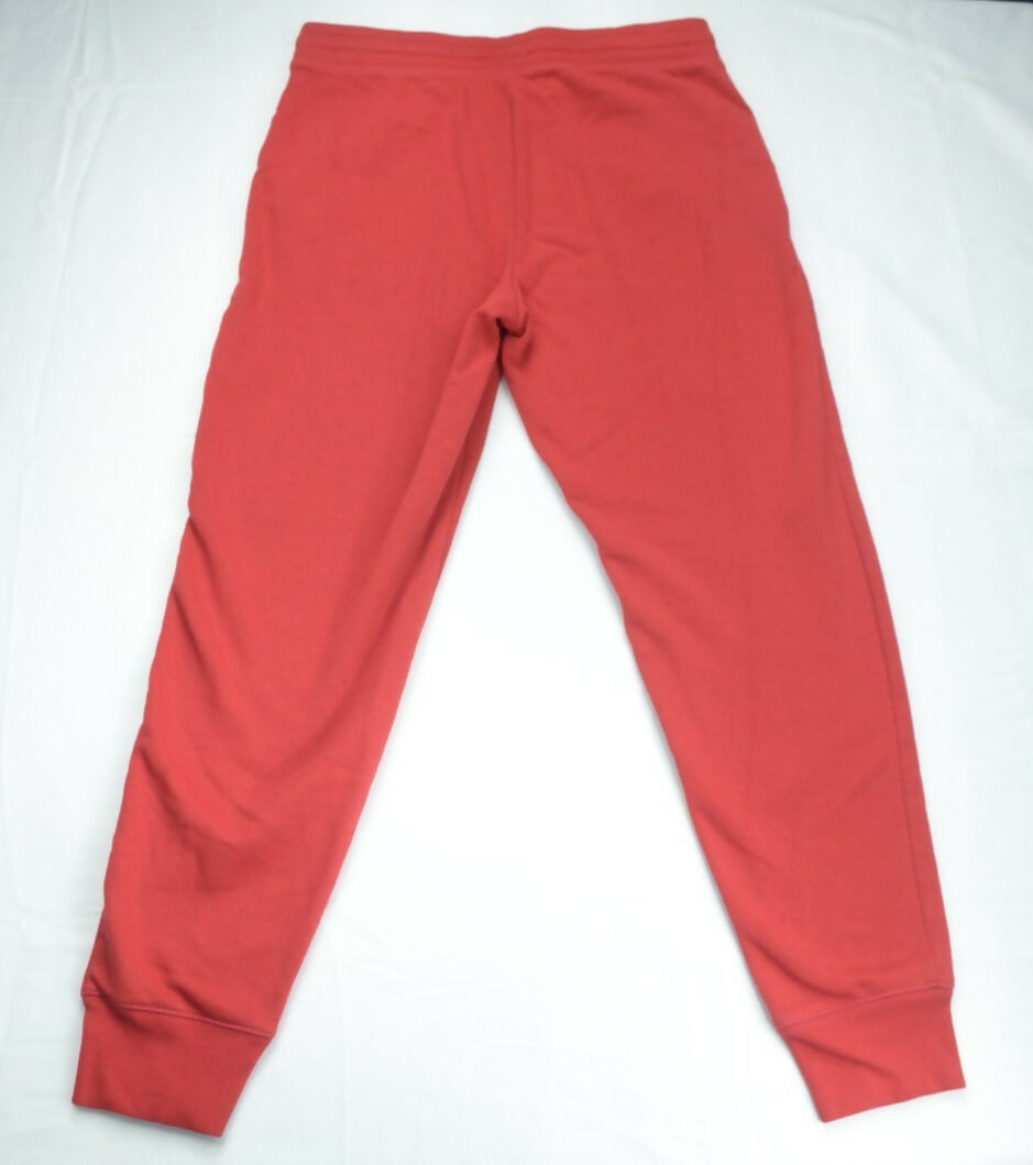 Gap Womens Red Fleece Tracksuit Set Hoodie Pants Size M Logo Pullover
