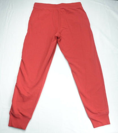 Gap Womens Red Fleece Tracksuit Set Hoodie Pants Size M Logo Pullover