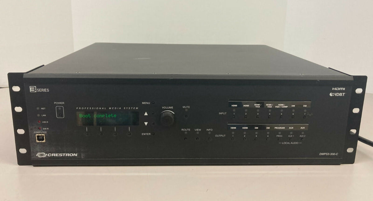 Crestron DMPS3-300-C Digital Media Presentation System w Power Cord