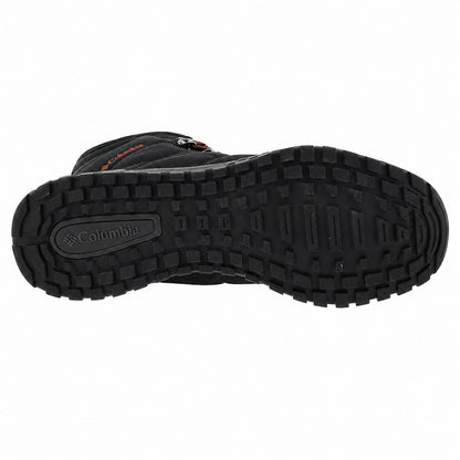 Columbia Mens Fairbanks Omni-Heat Waterproof Hiking Boots Black Size 8 5