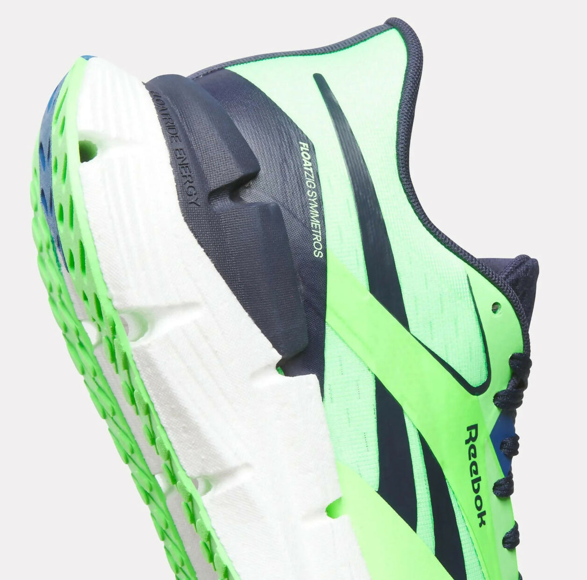 Reebok FloatZig Symmetros White Neon Green 7 5
