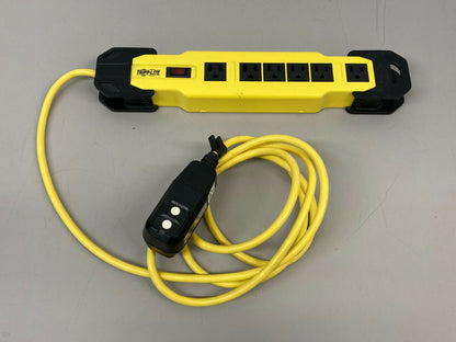 Tripp Lite Power It 6-Outlet Safety Power Strip w 9ft Cord and Clip TLM609GF