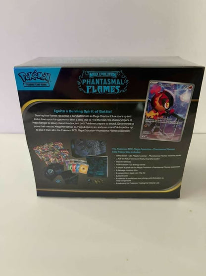 Pokemon Mega Evolution Phantasmal Flames Pokemon Center Elite Trainer Box