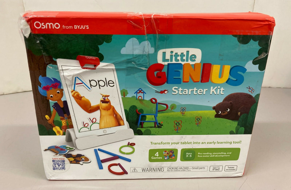 Osmo Little Genius Starter Learning Games Kit for iPad Tablet Ages 3-5 901-00088