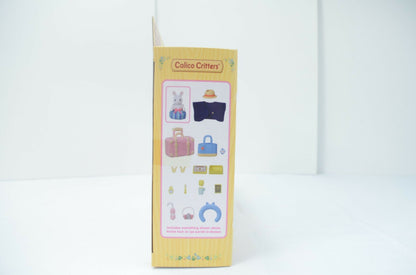 Calico Critters Weekend Travel Set Snow Rabbit Mom Brand New