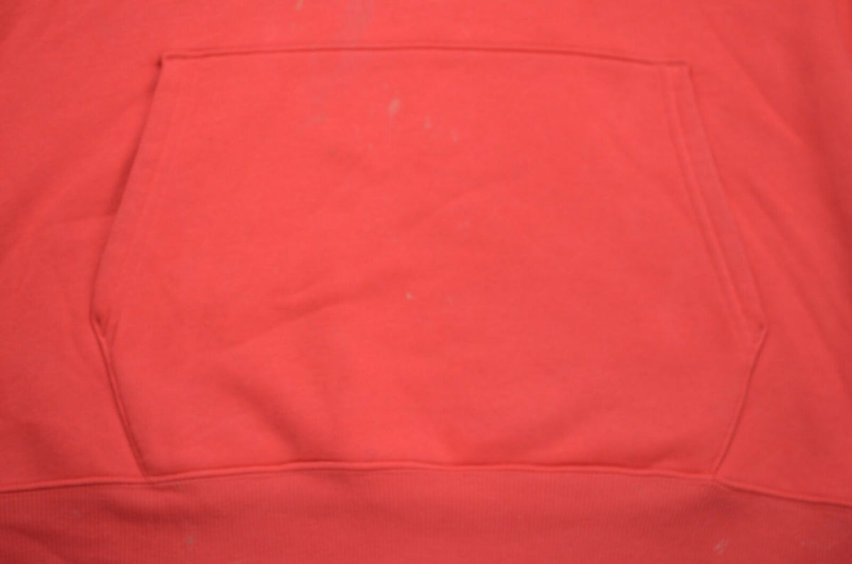 Disneyland Resort Mickey Mouse Red Hoodie Embroidered Mickey And Logo Size M