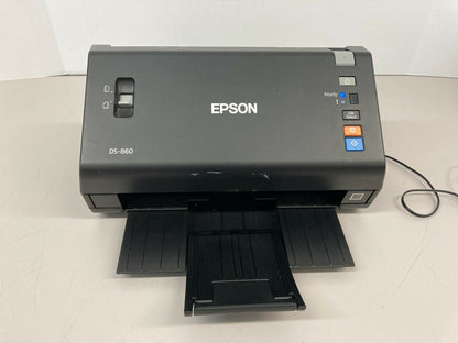 Epson WorkForce DS-860 Color Document Scanner w AC Adapter - No Input Tray
