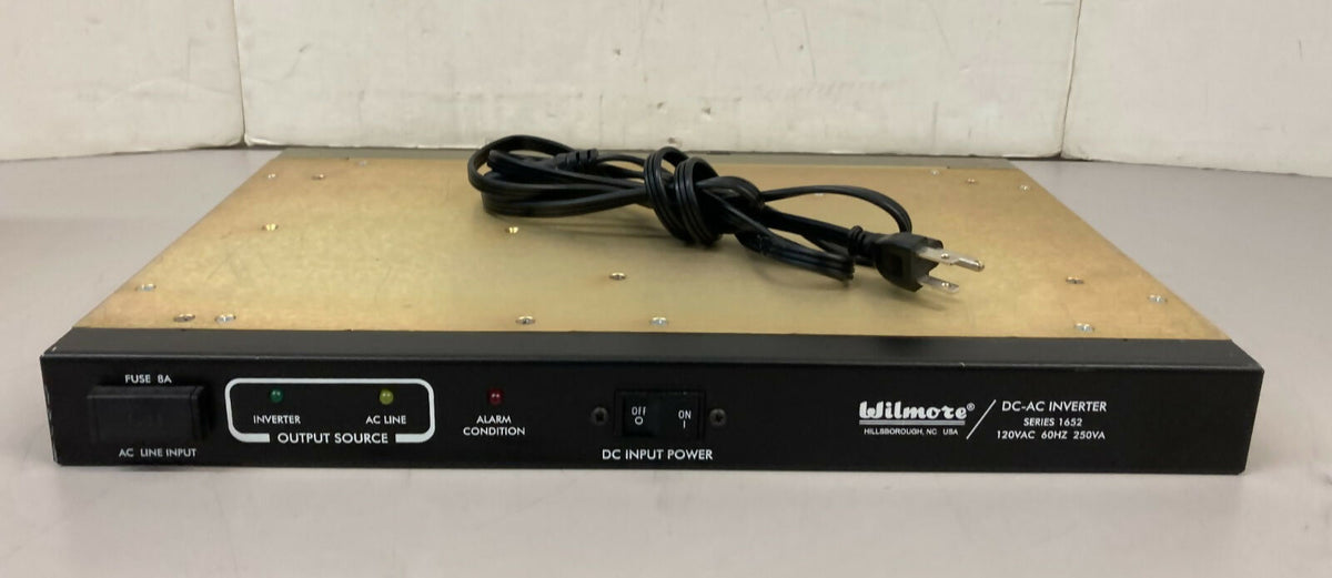 WILMORE Dc-Ac Inverter Series 1652 120VAC 1652-48-120-60-u