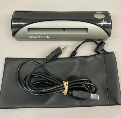 DocketPORT 665 Simplex ID Card Scanner with USB Cable