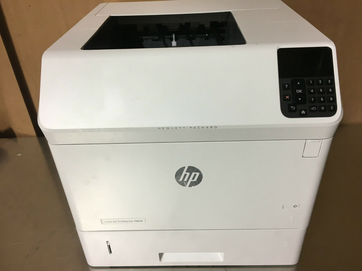 HP Laserjet M604 M604N Network Printer E6B67A 512mb -Complete 64k pages