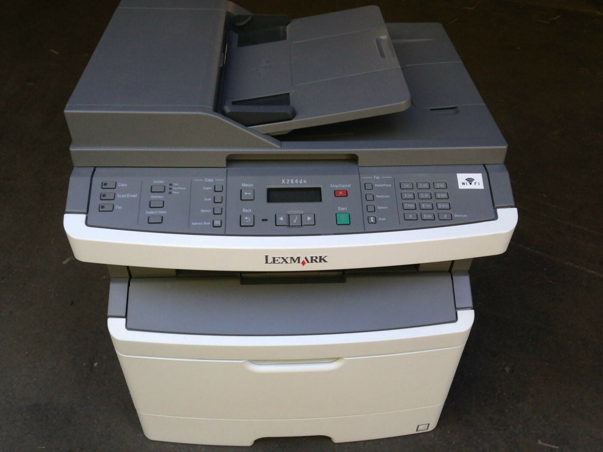 Lexmark X264dn All-in-One Workgroup Laser Printer - 23k Pages Complete