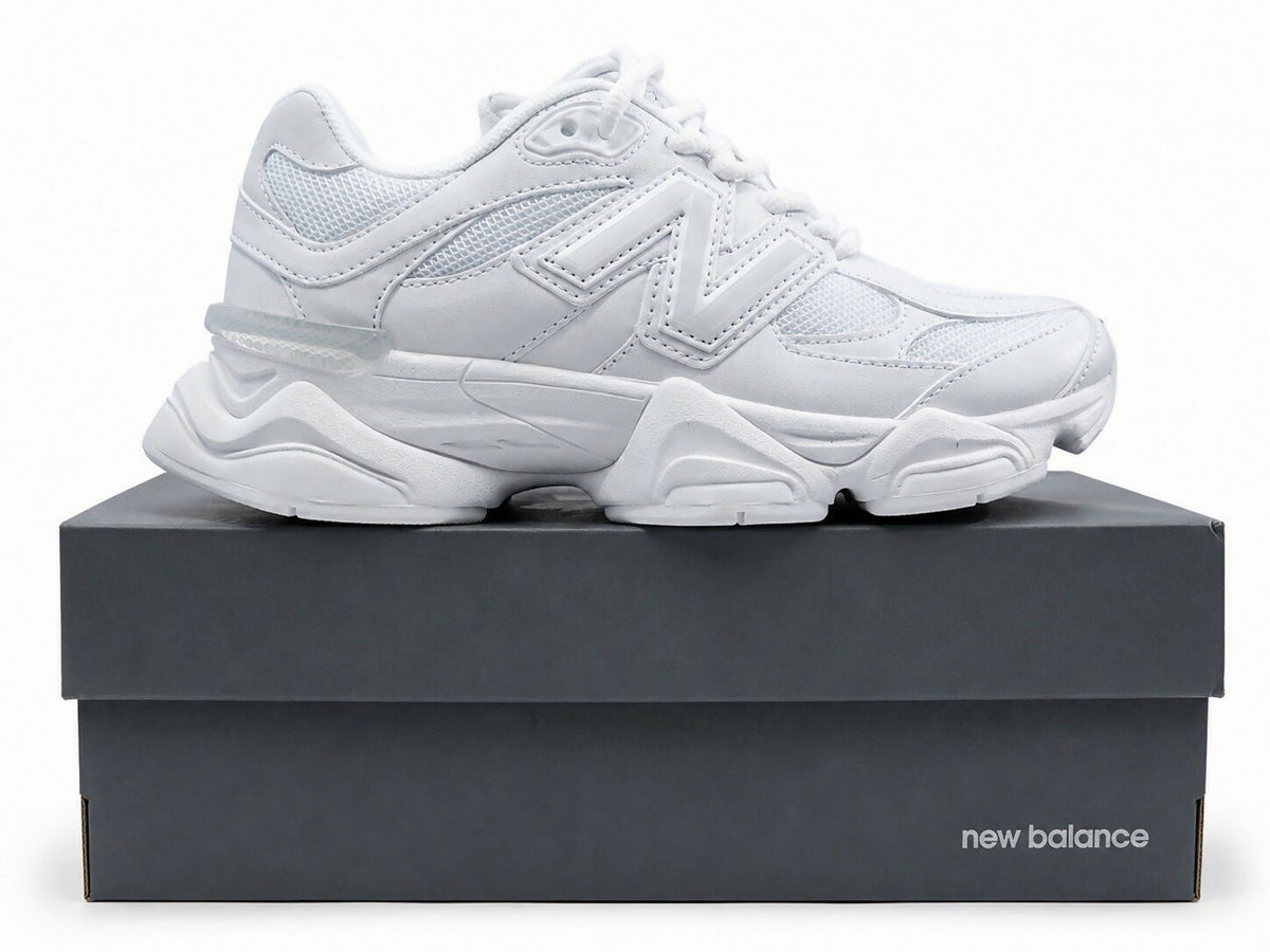 NB Triple White Womens Lifestyle Sneakers White U9060NRJ ABZORB Woman 7 USM 5 5