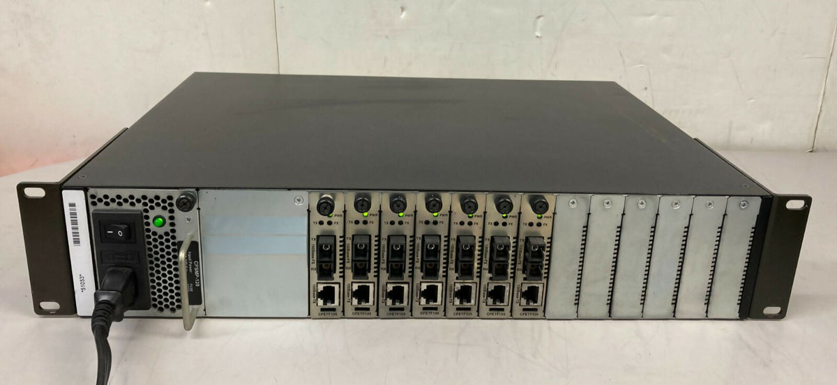 Transition Networks CPSMC 1300-100 with 13 Slot Chassis 1000BASE X GAR871