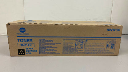 Genuine Konica Toner TN612K A0VW150 schwarz Bizhub PRO C5501 C6501 A-Ware
