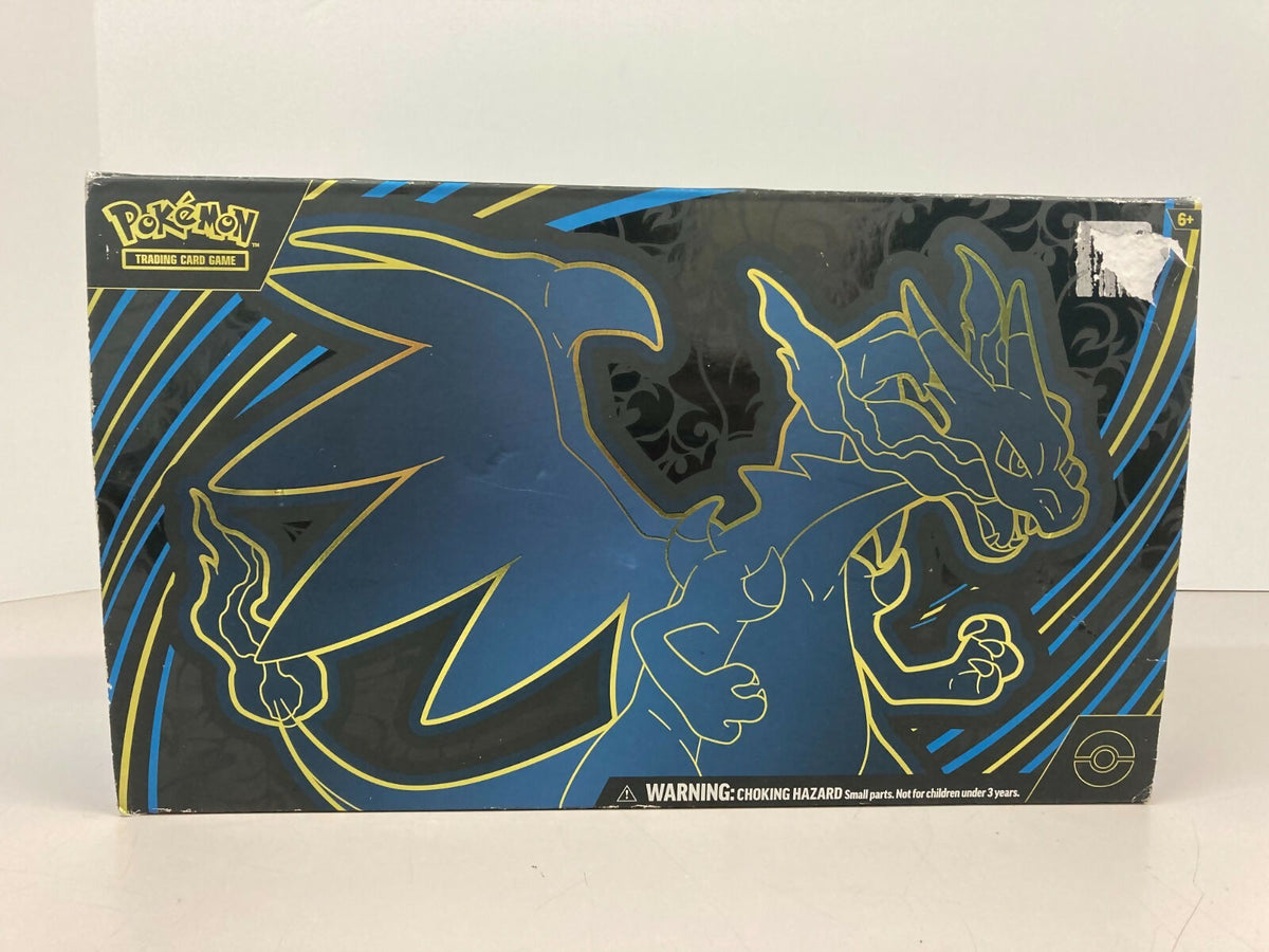 Pokemon TCG Mega Charizard X ex Collection NO CARDS ONLY MAT SLEEVE DICE