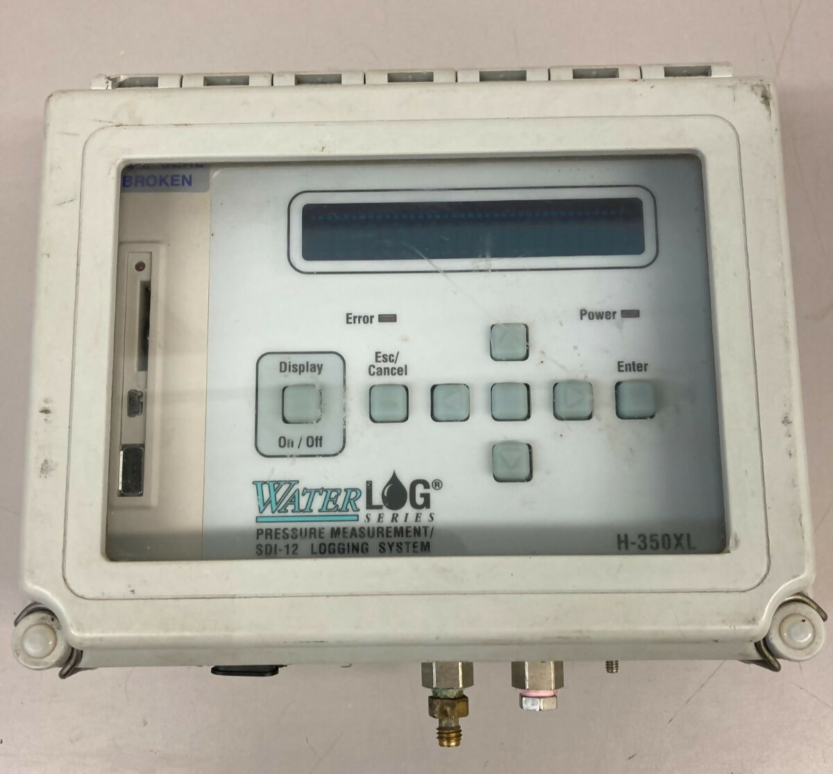 WaterLog Series H-350XL Pressure Measurement System H-350XL-15-ET-PM Water Log