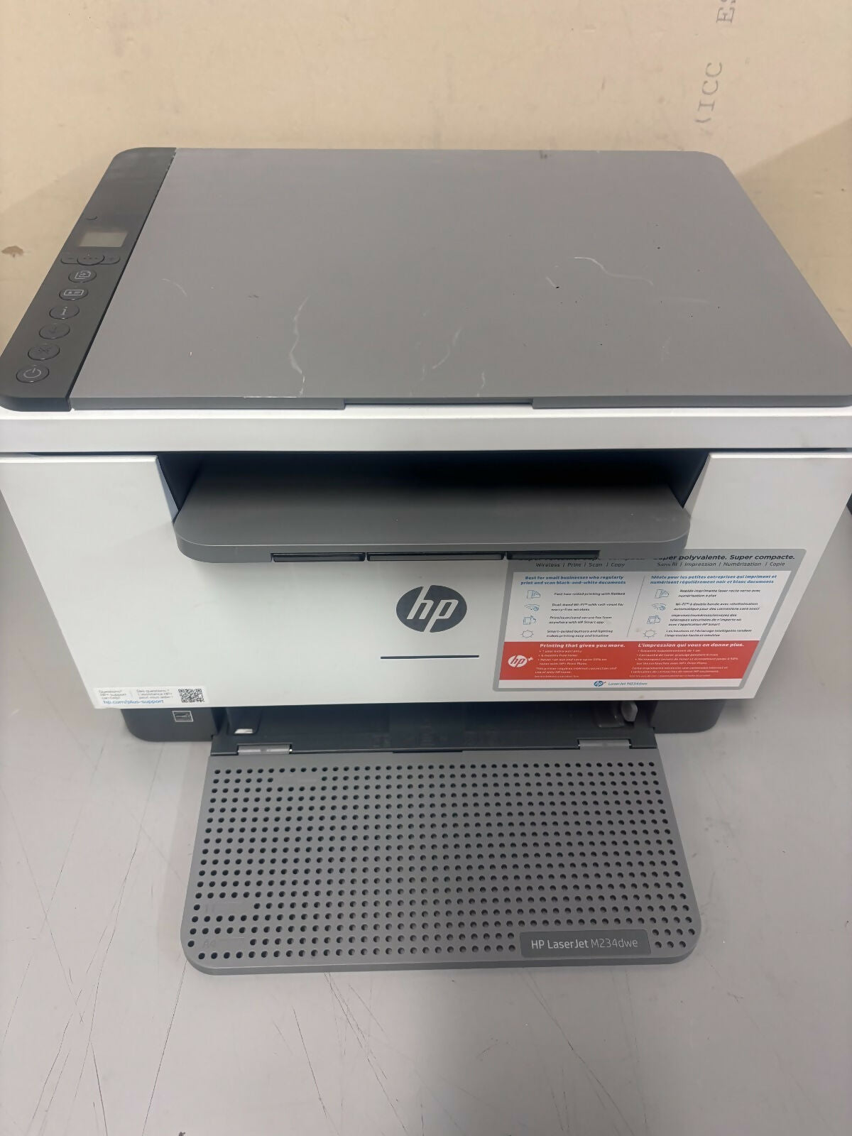 HP LaserJet MFP M234dw Duplex wireless 30ppm Printer copier 3316 Page Count